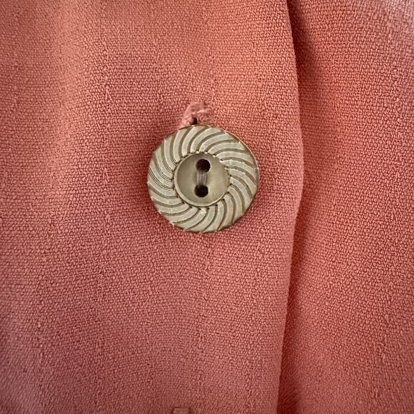 Lauren Conrad Orange Mini Dress Medium 3/4 Sleeves Autumn Pumpkin Patch Boho - Picture 5 of 9